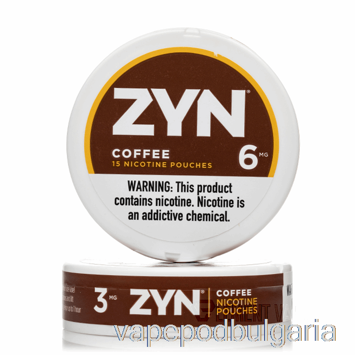 Vape Течности Zyn Nicotine Pouches - кафе 6mg (5-pack)